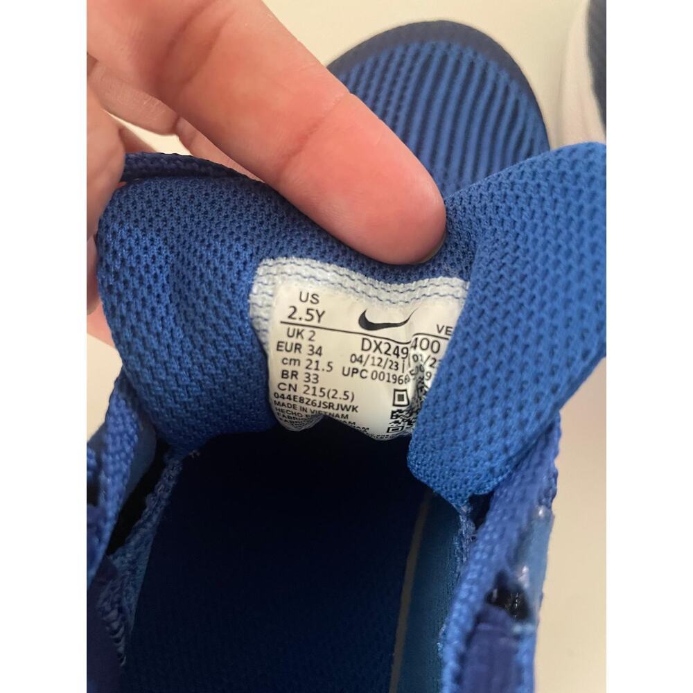 Nike Air Zoom Pegasus Game Royal Blue Size 2.5 Y - Picture 6 of 9